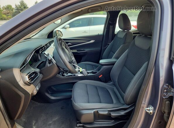 1G1FY6S02P4152490 2023 CHEVROLET BOLT Серый Вид салона спереди