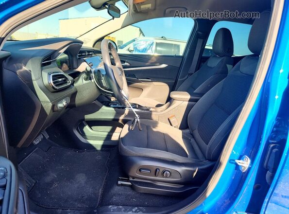 1G1FY6S02P4155437 2023 CHEVROLET BOLT Blue წინა სალონის ხედი