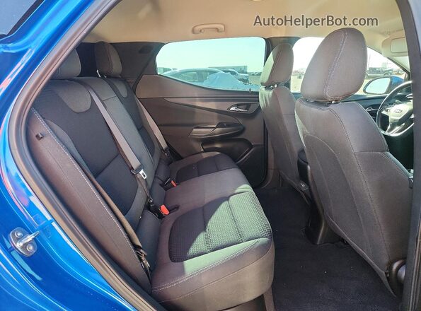 1G1FY6S02P4155437 2023 CHEVROLET BOLT Blue უკანა სალონის ხედი