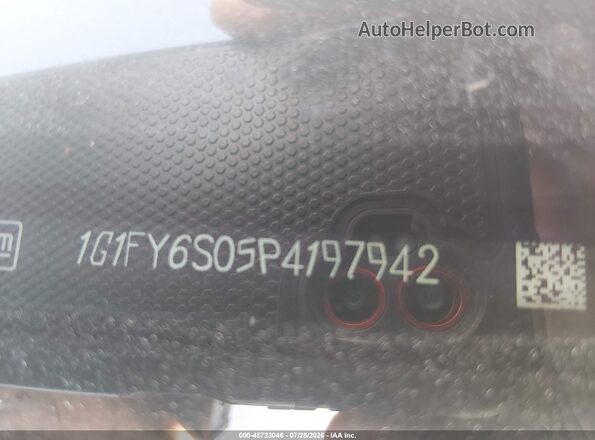 1G1FY6S05P4197942 2023 CHEVROLET BOLT Gray Widok komory silnika