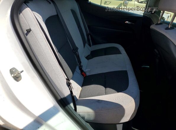 1G1FY6S06L4145357 2020 CHEVROLET BOLT White უკანა სავარძლების ხედი