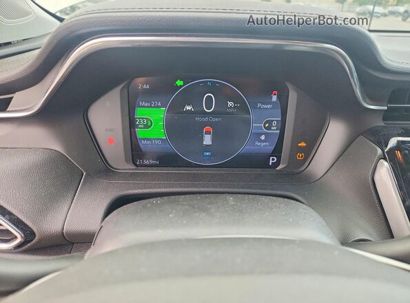 1G1FY6S06P4146966 2023 CHEVROLET BOLT Silver Սարքավորումների վահանակի տեսք