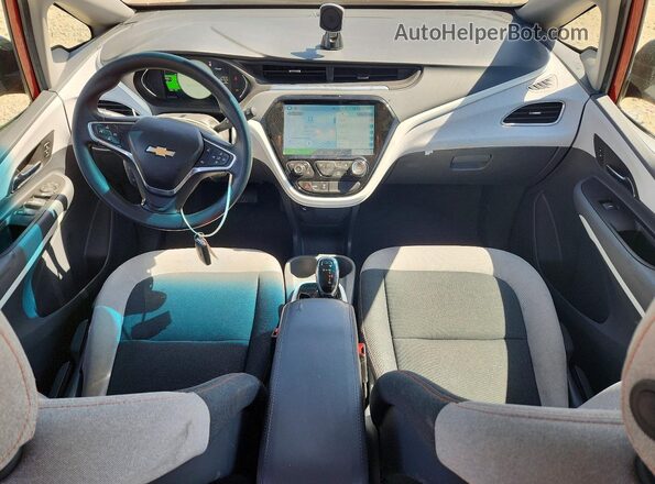 1G1FY6S07K4136875 2019 CHEVROLET BOLT Red Առջևի վահանակի տեսք