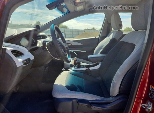 1G1FY6S07K4136875 2019 CHEVROLET BOLT Red Սալոնի դիմացի տեսք