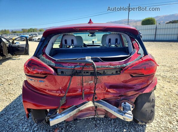 1G1FY6S07K4136875 2019 CHEVROLET BOLT Red Հետևի տեսք