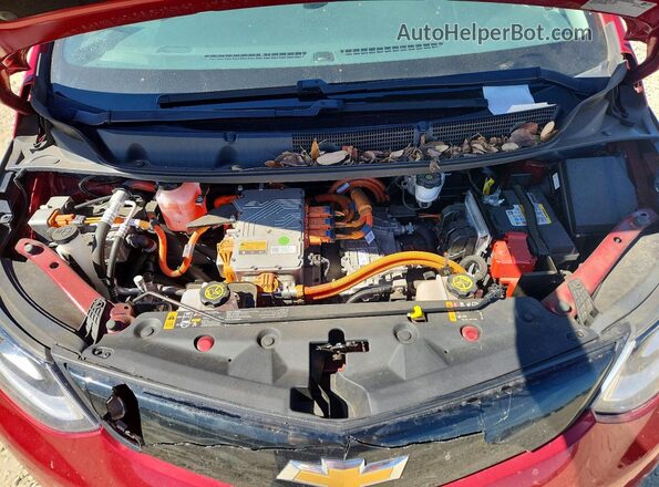 1G1FY6S07K4136875 2019 CHEVROLET BOLT Red Սալոնի հետևի տեսք