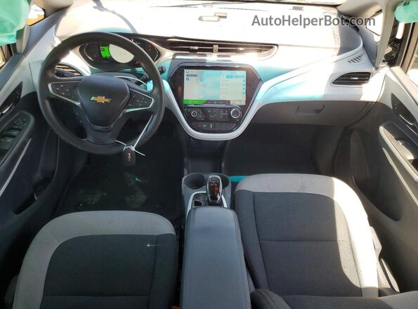 1G1FY6S08K4100290 2019 CHEVROLET BOLT Charcoal Առջևի վահանակի տեսք