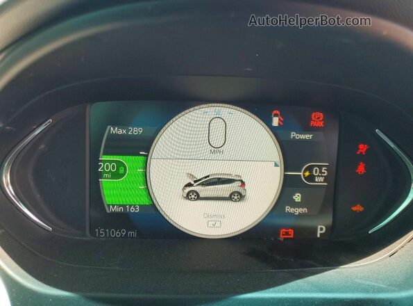 1G1FY6S08K4100290 2019 CHEVROLET BOLT Charcoal Սարքավորումների վահանակի տեսք