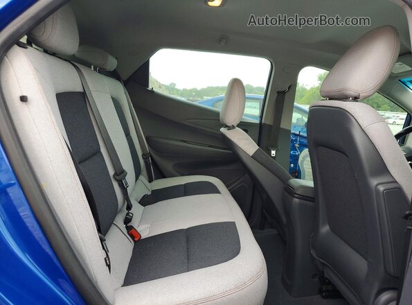 1G1FY6S08K4137422 2019 CHEVROLET BOLT Blue Հետևի նստատեղերի տեսք