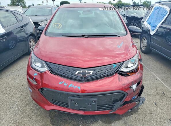 1G1FY6S08L4126888 2020 CHEVROLET BOLT Red Widok z przodu