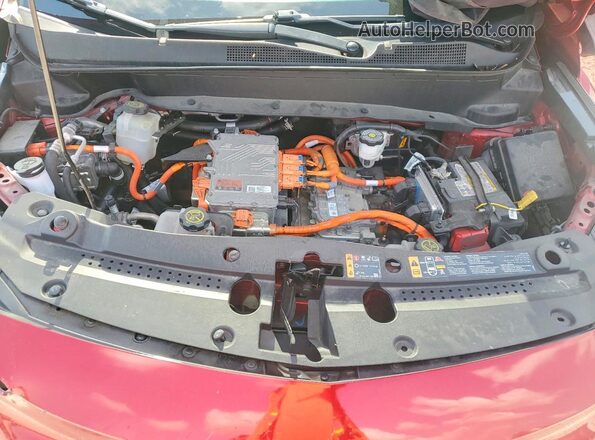 1G1FY6S08P4124855 2023 CHEVROLET BOLT Red უკანა სალონის ხედი