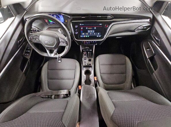 1G1FY6S09P4149196 2023 CHEVROLET BOLT Black Dashboard view