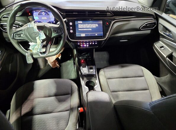 1G1FY6S09P4181792 2023 CHEVROLET BOLT Черный Вид панели приборов