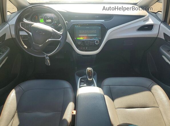 1G1FZ6S00L4126641 2020 CHEVROLET BOLT Gray წინა პანელის ხედი