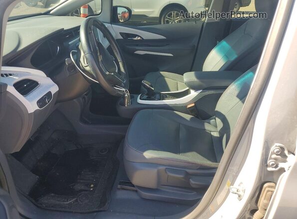 1G1FZ6S00L4126641 2020 CHEVROLET BOLT Gray წინა სალონის ხედი