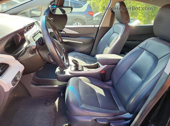 1G1FZ6S01M4103502 2021 CHEVROLET BOLT Black Вид салону спереду