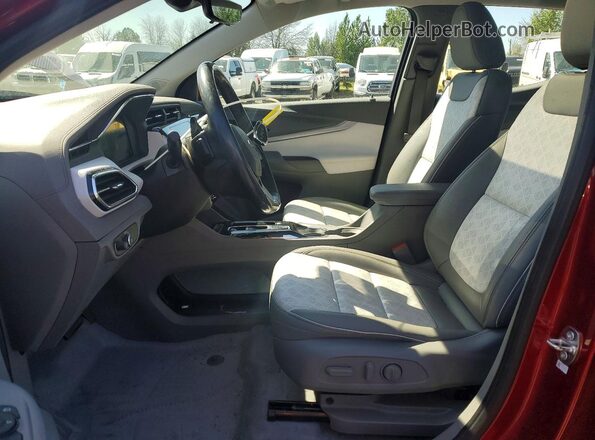 1G1FZ6S01P4111572 2023 CHEVROLET BOLT Красный Вид салона спереди