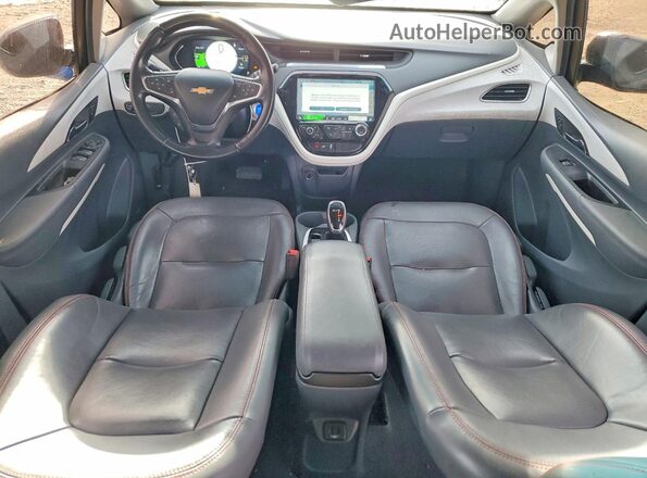 1G1FZ6S02L4142274 2020 CHEVROLET BOLT Black Առջևի վահանակի տեսք