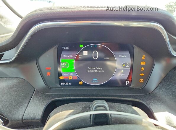 1G1FZ6S02P4122595 2023 CHEVROLET BOLT Silver Սարքավորումների վահանակի տեսք