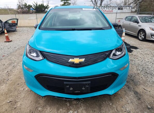 1G1FZ6S04L4113052 2020 CHEVROLET BOLT Turquoise წინა ხედი