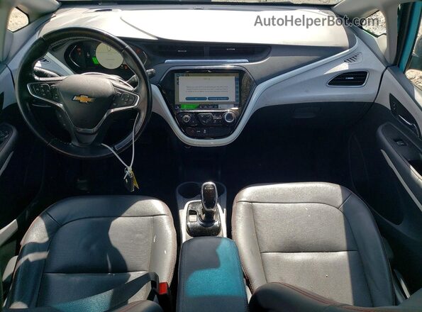 1G1FZ6S04L4113052 2020 CHEVROLET BOLT Turquoise წინა პანელის ხედი