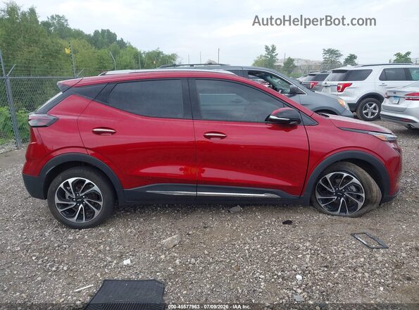 1G1FZ6S04P4130259 2023 CHEVROLET BOLT Red Vista interior trasera