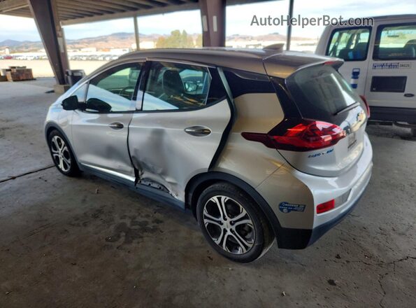 1G1FZ6S05L4149672 2020 CHEVROLET BOLT Silver Trasero izquierdo