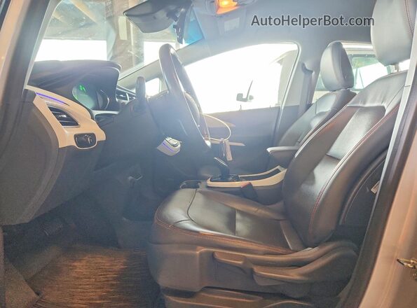 1G1FZ6S05L4149672 2020 CHEVROLET BOLT Silver Vista interior delantera