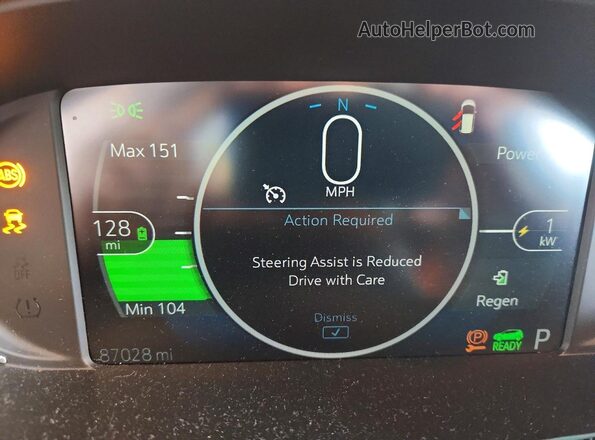 1G1FZ6S05L4149672 2020 CHEVROLET BOLT Silver Vista del cuadro de instrumentos