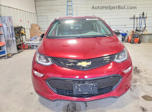 1G1FZ6S05M4110758 2021 CHEVROLET BOLT Бордовый Вид спереди