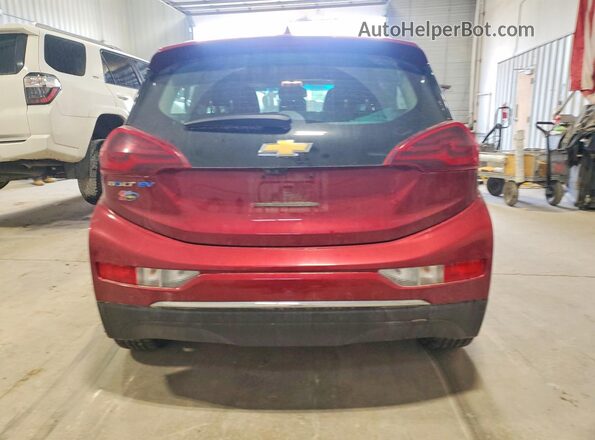 1G1FZ6S05M4110758 2021 CHEVROLET BOLT Бордовый Вид сзади