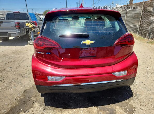 1G1FZ6S05M4114597 2021 CHEVROLET BOLT Red Rear view