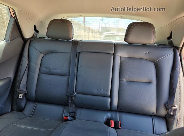 1G1FZ6S05M4114597 2021 CHEVROLET BOLT Red Rear seats view