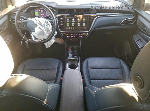 1G1FZ6S06P4163618 2023 CHEVROLET BOLT Черный Вид панели приборов