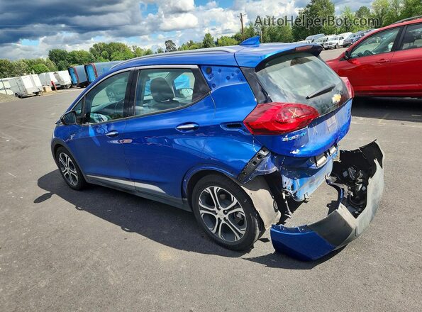 1G1FZ6S07K4101699 2019 CHEVROLET BOLT Blue Trasero izquierdo