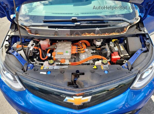 1G1FZ6S07K4101699 2019 CHEVROLET BOLT Blue Vista interior trasera