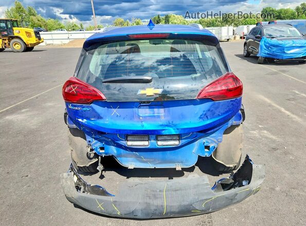 1G1FZ6S07K4101699 2019 CHEVROLET BOLT Blue Vista trasera