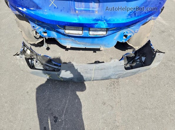 1G1FZ6S07K4101699 2019 CHEVROLET BOLT Blue Vista del compartimento del motor
