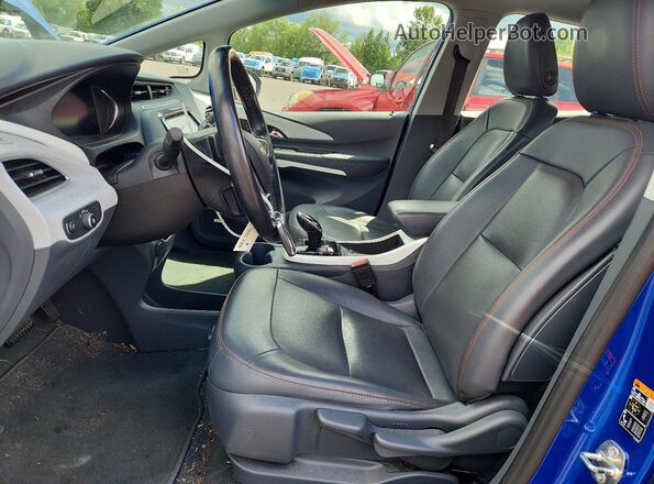 1G1FZ6S07K4101699 2019 CHEVROLET BOLT Blue Vista interior delantera
