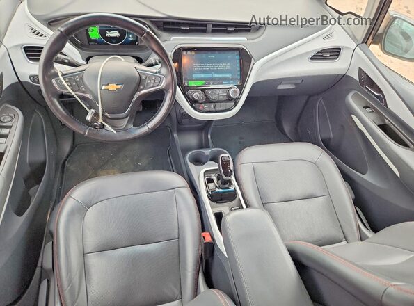 1G1FZ6S07L4138592 2020 CHEVROLET BOLT Серый Вид панели приборов