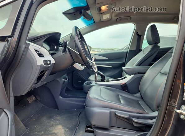 1G1FZ6S07L4138592 2020 CHEVROLET BOLT Серый Вид салона спереди