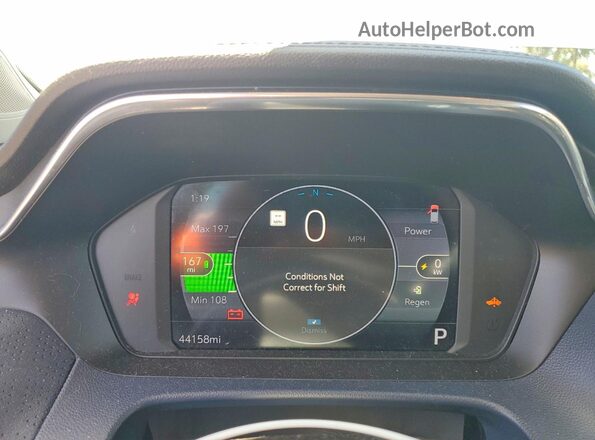 1G1FZ6S07N4109984 2022 CHEVROLET BOLT Gray ხელსაწყოთა პანელის ხედი