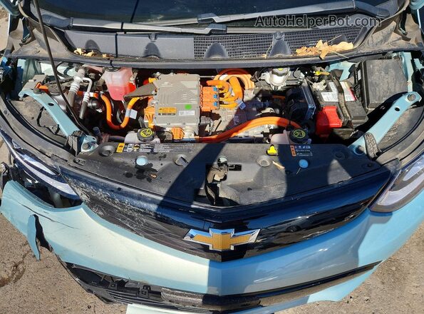 1G1FZ6S08K4139314 2019 CHEVROLET BOLT Бирюзовый Вид задней части салона