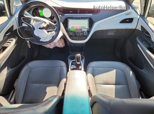 1G1FZ6S08K4139314 2019 CHEVROLET BOLT Бирюзовый Вид панели приборов