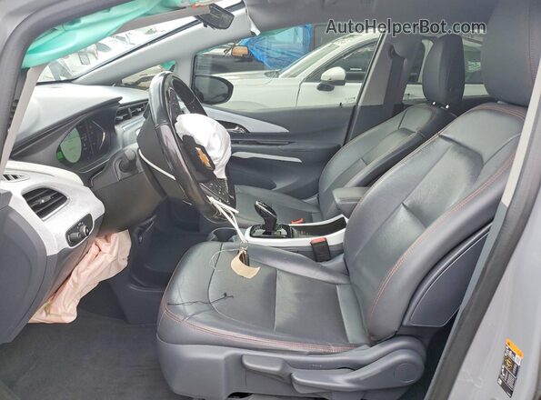 1G1FZ6S09L4143504 2020 CHEVROLET BOLT Gray Front interior view