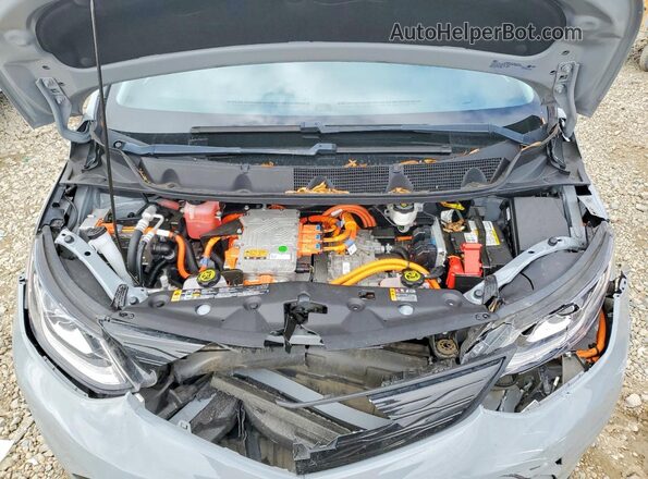 1G1FZ6S09L4143504 2020 CHEVROLET BOLT Gray Rear interior view