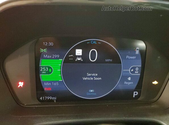 1G1FZ6S09P4162706 2023 CHEVROLET BOLT Gray ხელსაწყოთა პანელის ხედი