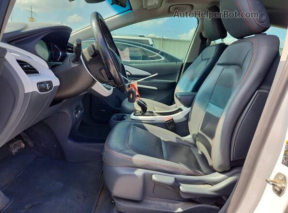 1G1FZ6S0XK4103091 2019 CHEVROLET BOLT White წინა სალონის ხედი