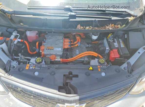 1G1FZ6S0XM4112974 2021 CHEVROLET BOLT Gray უკანა სალონის ხედი