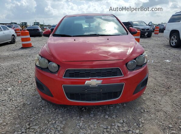 1G1JA5SHXG4150887 2016 CHEVROLET SONIC Red Դիմացի տեսք